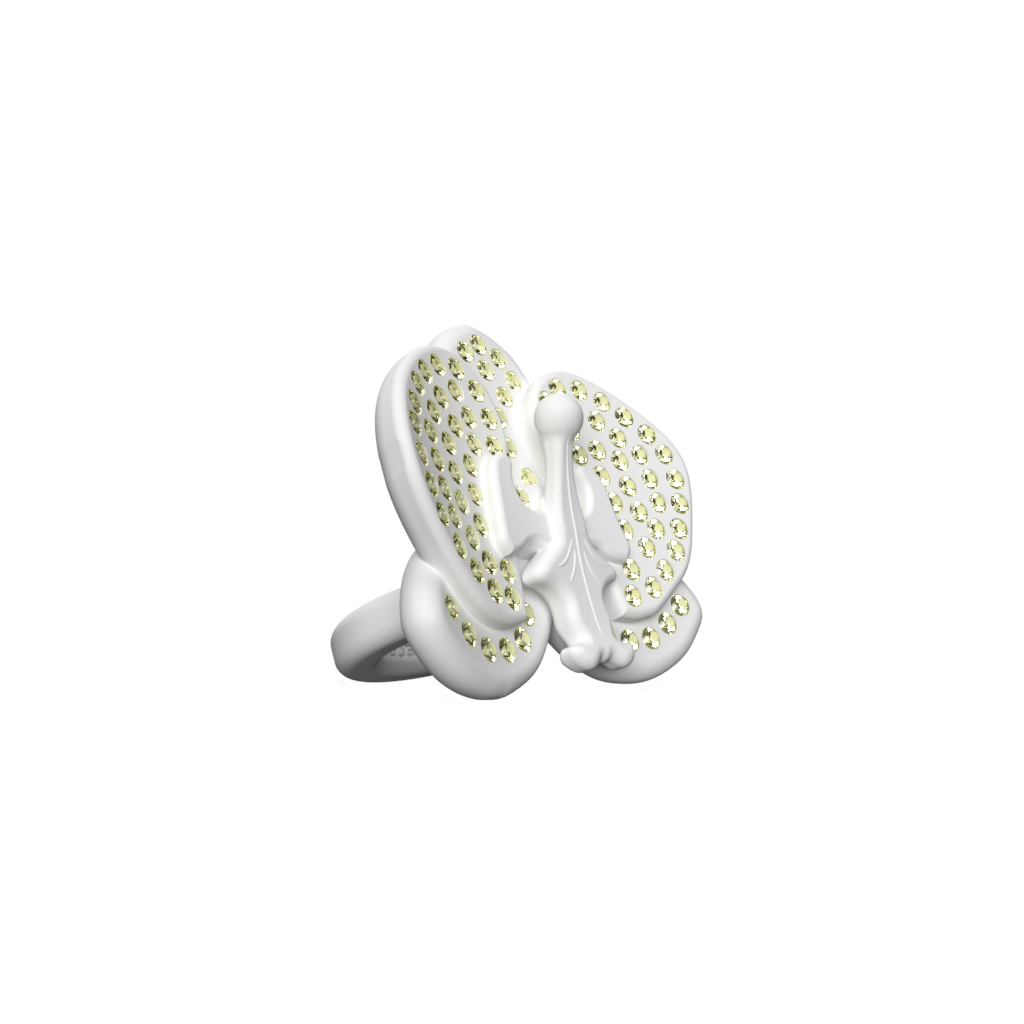 Crystalline Phalaenopsis Ring